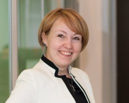 Татьяна Хорева на бизнес-бранче «Коммерсанта»